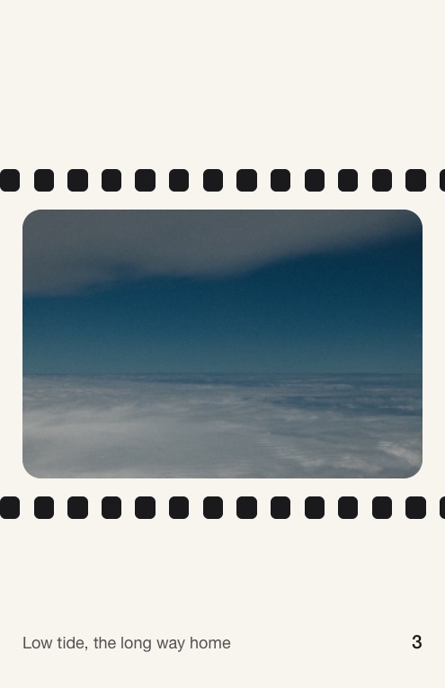 A page using the Film layout