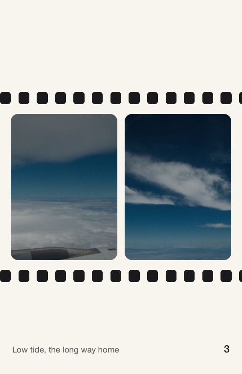 A page using the Strip layout